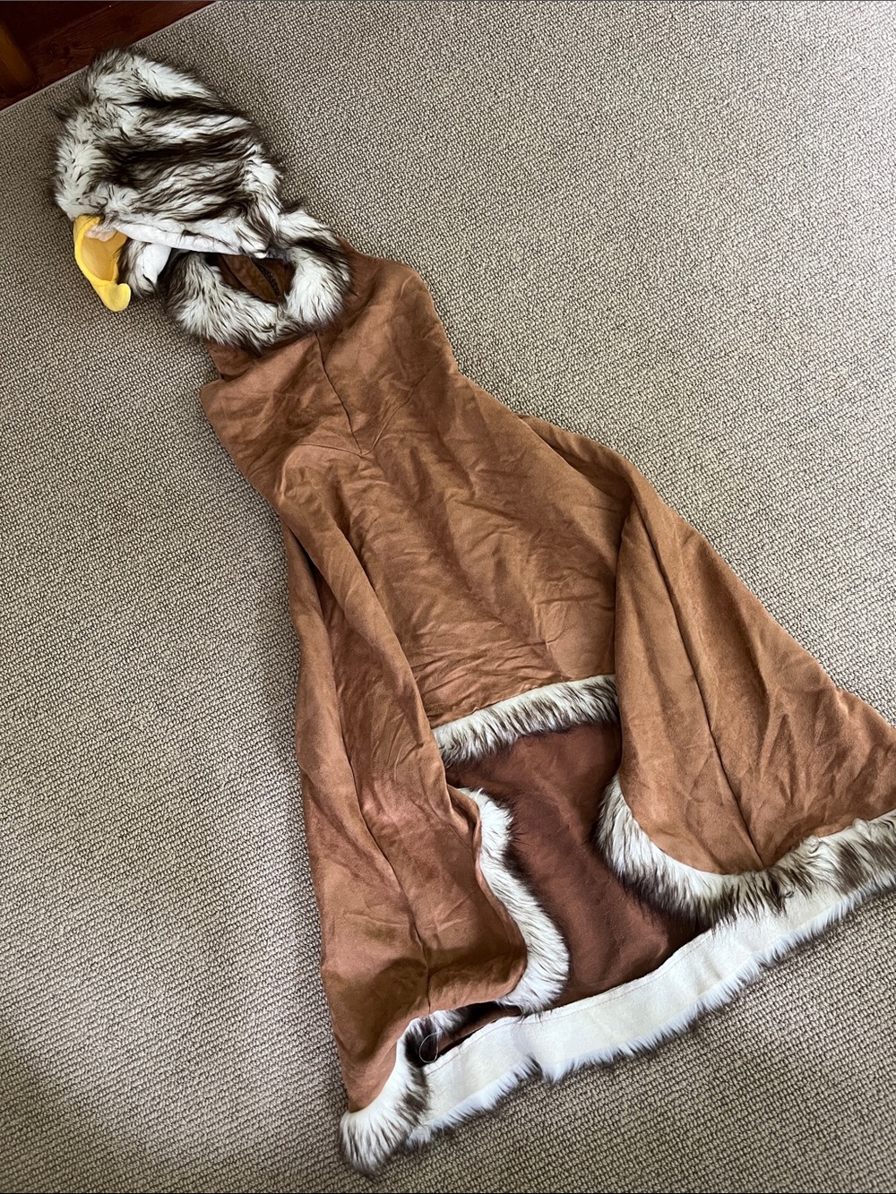 🦅 Chasing FirefliesKids  Faux-Suede Hooded Eagle Costume